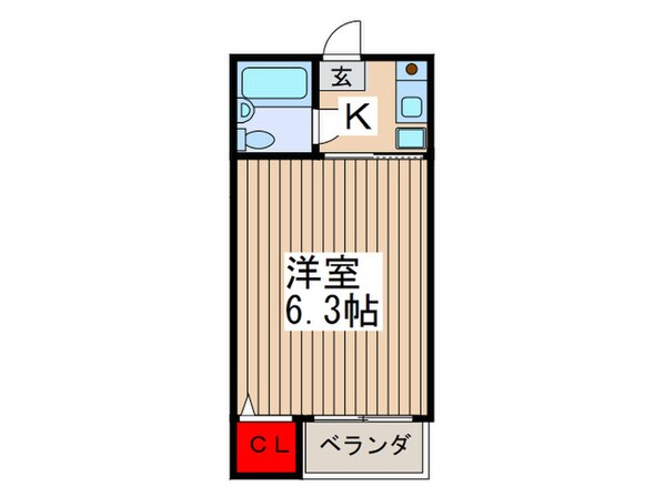 オリ－ブガ－デン市川の物件間取画像